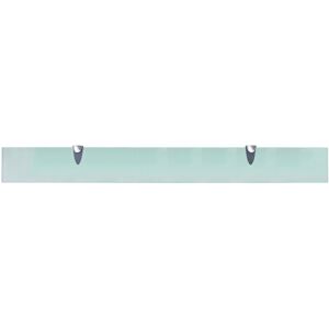 Latitude Run 2 Piece Floating Shelf Clear 0.8cm H x 90cm W x 10cm D Latitude Run 2 Piece Floating Shelf Clear 0.8cm H x 90cm W x 10cm D