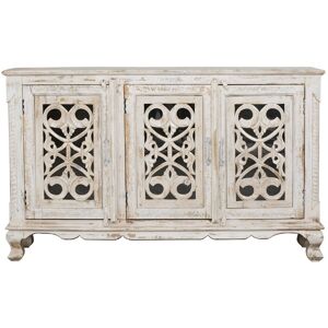 Bloomsbury Market Sechura 150 Cm Wide Mango Solid Wood Sideboard Shabby White 90cm H X 150cm W X 40cm D Bloomsbury Market Sechura 150 Cm Wide Mango Solid Wood Sideboard Shabby White 90cm H X 150cm W X 40cm D