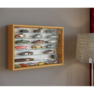 17 Stories Necol Display Cabinet Beech 40cm H X 60cm W X 10cm D 17 Stories Necol Display Cabinet Beech 40cm H X 60cm W X 10cm D