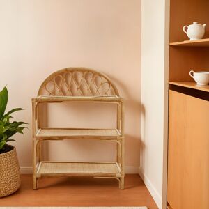 17 Stories Bourbeau 81cm 3 Shelf Shelving Unit Brown 81cm H X 60cm W X 41cm D 17 Stories Bourbeau 81cm 3 Shelf Shelving Unit Brown 81cm H X 60cm W X 41cm D