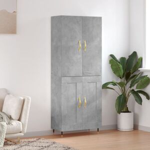 17 Stories Mickinzie 69.5cm Sideboard Concrete Grey 180cm H X 69.5cm W X 34cm D 17 Stories Mickinzie 69.5cm Sideboard Concrete Grey 180cm H X 69.5cm W X 34cm D