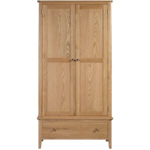 August Grove Mapleview 2 Door Wardrobe Natural;Natural 195cm H X 100cm W X 56cm D August Grove Mapleview 2 Door Wardrobe Natural;Natural 195cm H X 100cm W X 56cm D