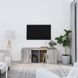 17 Stories TV Cabinet Grey Sonoma 100 x 35 x 40 Cm Engineered Wood Grey Sonoma 17 Stories TV Cabinet Grey Sonoma 100 x 35 x 40 Cm Engineered Wood Grey Sonoma