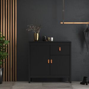 Ebern Designs Cynteria 82.1 Cm Wide 1 Drawer Sideboard Black 79.7cm H X 82.1cm W X 38.4cm D Ebern Designs Cynteria 82.1 Cm Wide 1 Drawer Sideboard Black 79.7cm H X 82.1cm W X 38.4cm D