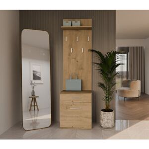 17 Stories Duo Hanger for Storage Artisan 180cm H X 50cm W X 35cm D 17 Stories Duo Hanger for Storage Artisan 180cm H X 50cm W X 35cm D