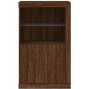 Metro Baraa Rectangle Cabinet Accent Chest Brown Oak 39.4cm H X 39.4cm W X 14.6cm D Metro Baraa Rectangle Cabinet Accent Chest Brown Oak 39.4cm H X 39.4cm W X 14.6cm D