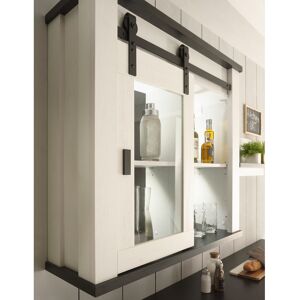 August Grove Sherwood AK2 Kitchen Pantry White 201cm H X 240cm W X 64cm D August Grove Sherwood AK2 Kitchen Pantry White 201cm H X 240cm W X 64cm D