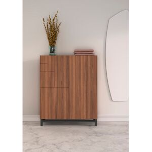 Rebrilliant 18 Pair Shoe Storage Cabinet Walnut/Jet Black 18 Rebrilliant 18 Pair Shoe Storage Cabinet Walnut/Jet Black 18