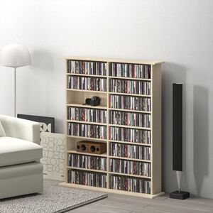 Latitude Run 123.7cm H Media Shelves Natural 123.7cm H X 106.5cm W X 24cm D Latitude Run 123.7cm H Media Shelves Natural 123.7cm H X 106.5cm W X 24cm D