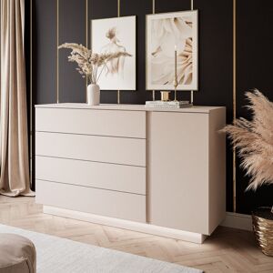 Metro Celest Dresser Lina Kashmir II 1D4S Chest of Drawers 84cm H X 138cm W X 40cm D Metro Celest Dresser Lina Kashmir II 1D4S Chest of Drawers 84cm H X 138cm W X 40cm D