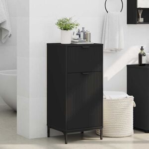 17 Stories Bathroom Cabinet Smoked Oak 39.5 X 36 X 88 Cm Engineered Wood Black 88cm H X 39.5cm W X 36cm D 17 Stories Bathroom Cabinet Smoked Oak 39.5 X 36 X 88 Cm Engineered Wood Black 88cm H X 39.5cm W X 36cm D