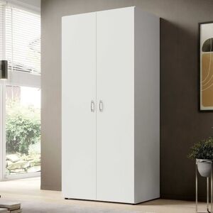 17 Stories BASE Timeless Wardrobe in Oak Sonoma - Classic Design with Ample Storage W81cm White Matte 176cm H X 81cm W X 51cm D 17 Stories BASE Timeless Wardrobe in Oak Sonoma - Classic Design with Ample Storage W81cm White Matte 176cm H X 81cm W X 51cm D