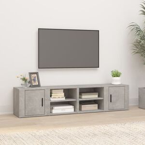 17 Stories Keebler TV Stand for TVs up to 32" Concrete Grey 32" 17 Stories Keebler TV Stand for TVs up to 32" Concrete Grey 32"