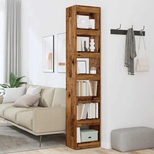 Ebern Designs Garneta Etagere Bookcase Old Wood (4 Shelves) 198cmH x 40cmW x 30cmD Ebern Designs Garneta Etagere Bookcase Old Wood (4 Shelves) 198cmH x 40cmW x 30cmD
