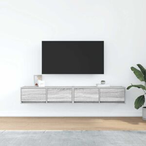 Alpen Home TV Cabinets 2 Pcs 31x25.5 Cm Engineered Wood Grey Sonoma 80 cm Alpen Home TV Cabinets 2 Pcs 31x25.5 Cm Engineered Wood Grey Sonoma 80 cm