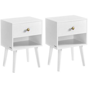 George Oliver Elizabethton Bedside Table White 55cm H X 39cm W X 28cm D George Oliver Elizabethton Bedside Table White 55cm H X 39cm W X 28cm D