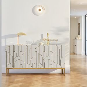 Fairmont Park Heathfield 147 Cm Wide Sideboard Snow White 77cm H X 147cm W X 40cm D Fairmont Park Heathfield 147 Cm Wide Sideboard Snow White 77cm H X 147cm W X 40cm D