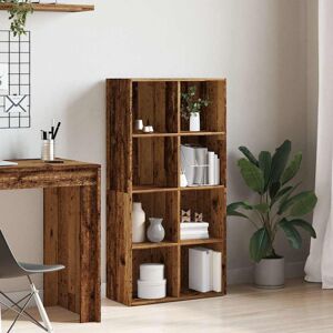 Latitude Run Abelia Bookcase Old Wood (4 Shelves) 130cmH x 66cmW x 30cmD Latitude Run Abelia Bookcase Old Wood (4 Shelves) 130cmH x 66cmW x 30cmD