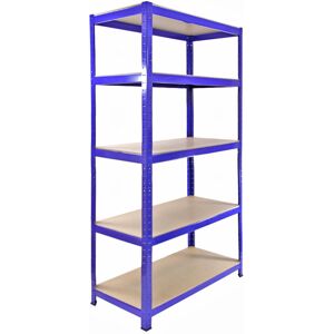 WFX Utility T-Rax 180cm 5 Shelf Shelving Unit Blue 180cm H x 90cm W x 45cm D WFX Utility T-Rax 180cm 5 Shelf Shelving Unit Blue 180cm H x 90cm W x 45cm D