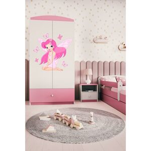 Zipcode Design Cicero 2 Door Wardrobe Pink 181.20cm H X 90cm W X 52cm D Zipcode Design Cicero 2 Door Wardrobe Pink 181.20cm H X 90cm W X 52cm D