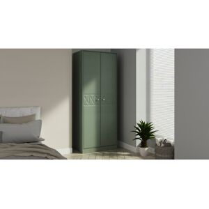 Corrigan Studio Fully Assembled Hermila 5 - Drawer Chest of Drawers Reed Green 107.5cm H X 39.5cm W X 41.5cm D Corrigan Studio Fully Assembled Hermila 5 - Drawer Chest of Drawers Reed Green 107.5cm H X 39.5cm W X 41.5cm D