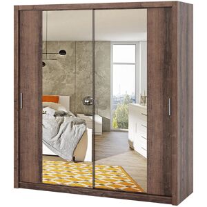 Ebern Designs Frazierii 2 Door Sliding Wardrobe Monastery 215cm H x 200cm W x 62cm D Ebern Designs Frazierii 2 Door Sliding Wardrobe Monastery 215cm H x 200cm W x 62cm D