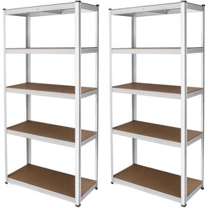 WFX Utility E-Rax 180cm 5 Shelf Shelving Unit Clear;White 180cm H X 90cm W X 40cm D WFX Utility E-Rax 180cm 5 Shelf Shelving Unit Clear;White 180cm H X 90cm W X 40cm D