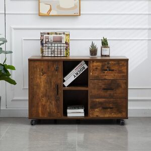 Latitude Run Lakeith 3 Drawer Lateral Filing Cabinet Brown 56.8cm H X 89.9cm W X 39.8cm D Latitude Run Lakeith 3 Drawer Lateral Filing Cabinet Brown 56.8cm H X 89.9cm W X 39.8cm D