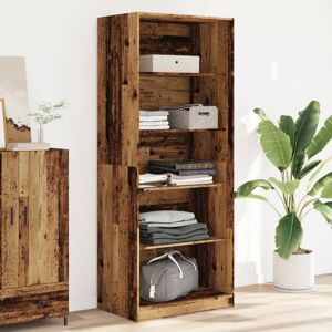 17 Stories Abbeydale Wardrobe Old Wood 200cm H x 80cm W x 50cm D 17 Stories Abbeydale Wardrobe Old Wood 200cm H x 80cm W x 50cm D