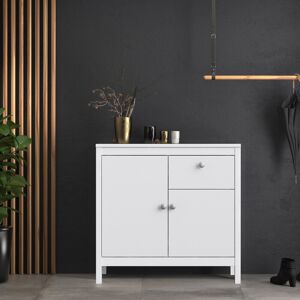 Ebern Designs Cynsere 82.1 Cm Wide 1 Drawer Sideboard White 79.7cm H X 82.1cm W X 38.4cm D Ebern Designs Cynsere 82.1 Cm Wide 1 Drawer Sideboard White 79.7cm H X 82.1cm W X 38.4cm D