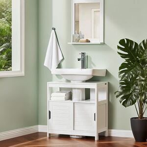 Marlow Home Co. Lyndora 60cm Free-standing Vanity Unit Base White 60cm H X 60cm W X 30cm D Marlow Home Co. Lyndora 60cm Free-standing Vanity Unit Base White 60cm H X 60cm W X 30cm D