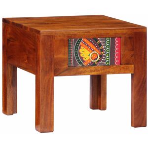 Langley Street 40cm W Solid Wood Bedside Table Brown 36cm H X 40cm W X 40cm D Langley Street 40cm W Solid Wood Bedside Table Brown 36cm H X 40cm W X 40cm D