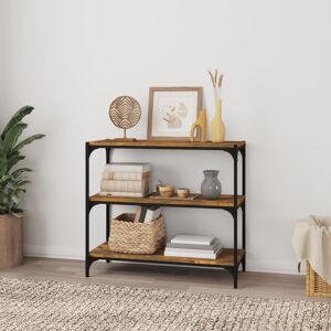 Borough Wharf Casebier Bookcase Smoked Oak 80 x 33 x 70.5 cm Borough Wharf Casebier Bookcase Smoked Oak 80 x 33 x 70.5 cm