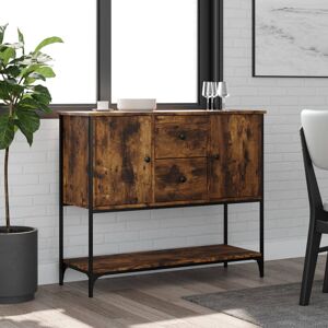 Borough Wharf Muhlfeld 100cm Sideboard Smoked Oak 85cm H X 100cm W X 36cm D Borough Wharf Muhlfeld 100cm Sideboard Smoked Oak 85cm H X 100cm W X 36cm D