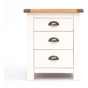 August Grove Peter 3 Drawer Bedside Table White 56cm H X 45cm W X 40cm D August Grove Peter 3 Drawer Bedside Table White 56cm H X 45cm W X 40cm D