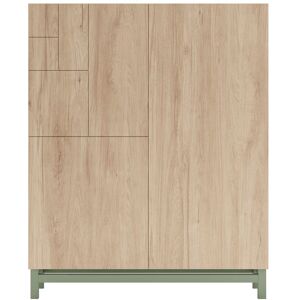 Rebrilliant 18 Pair Shoe Storage Cabinet Light Oak/Green 18 Rebrilliant 18 Pair Shoe Storage Cabinet Light Oak/Green 18