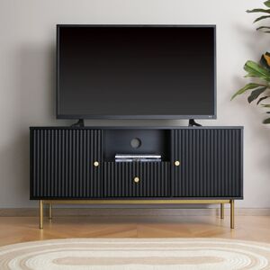 Fairmont Park Aggri - Modern TV Unit For Living Room Black 88" Fairmont Park Aggri - Modern TV Unit For Living Room Black 88"