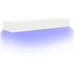 Metro Brielynn TV Cabinets with LED Lights Media Unit White Metro Brielynn TV Cabinets with LED Lights Media Unit White