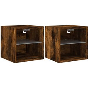 Metro Byran TV Stand for TVs up to 24" Smoked Oak 24" Metro Byran TV Stand for TVs up to 24" Smoked Oak 24"