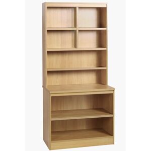 Ebern Designs Brendan-Lee Bookcase Classic Oak 182cm H X 85cm W X 54cm D Ebern Designs Brendan-Lee Bookcase Classic Oak 182cm H X 85cm W X 54cm D