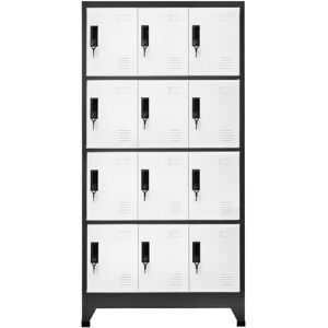 Rebrilliant Wojtowicz 1 Tier 1 Wide Locker Grey 180cm H X 90cm W X 45cm D Rebrilliant Wojtowicz 1 Tier 1 Wide Locker Grey 180cm H X 90cm W X 45cm D
