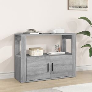 17 Stories Kharley 80 Cm Wide Sideboard Grey Sonoma 60cm H X 80cm W X 30cm D 17 Stories Kharley 80 Cm Wide Sideboard Grey Sonoma 60cm H X 80cm W X 30cm D