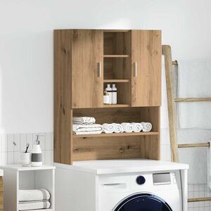 Ebern Designs Awan Washing Machine Cabinet 70,5x25,5x90 cm Artisan Oak 90cm H X 70.5cm W X 25.5cm D Ebern Designs Awan Washing Machine Cabinet 70,5x25,5x90 cm Artisan Oak 90cm H X 70.5cm W X 25.5cm D