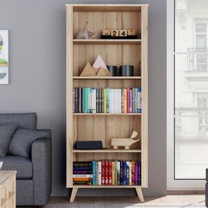 EUForte Vankka 201.5cm H Standard Bookcase White;Beige 201.5cm H x 84.7cm x 42cm D. EUForte Vankka 201.5cm H Standard Bookcase White;Beige 201.5cm H x 84.7cm x 42cm D.