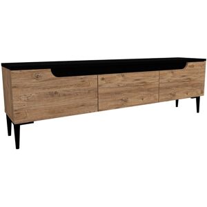 Brayden Studio TV Stand for TVs up to 65" Canina Brown Wood 65" Brayden Studio TV Stand for TVs up to 65" Canina Brown Wood 65"