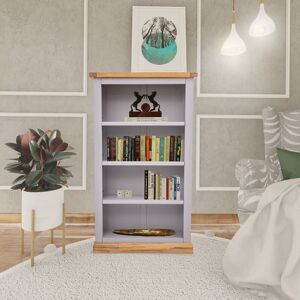 Marlow Home Co. Mickel Bookcase Grey 120cm H x 70cm W x 25cm D Marlow Home Co. Mickel Bookcase Grey 120cm H x 70cm W x 25cm D