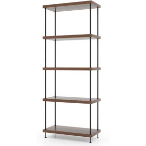Borough Wharf 5-Tier Freestanding Bookshelf 146 Cm Display Rack Industrial Storage Shelving Unit 146cm H X 60cm W X 29cm D Borough Wharf 5-Tier Freestanding Bookshelf 146 Cm Display Rack Industrial Storage Shelving Unit 146cm H X 60cm W X 29cm D