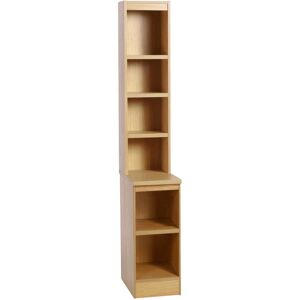 Ebern Designs Brendaly Bookcase Classic Oak 182cm H X 30cm W X 54cm D Ebern Designs Brendaly Bookcase Classic Oak 182cm H X 30cm W X 54cm D