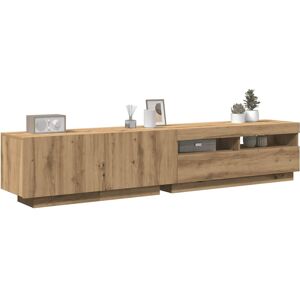 Metro Abhinay TV Stand for TVs up to 43" Artisan Oak 200cm Metro Abhinay TV Stand for TVs up to 43" Artisan Oak 200cm