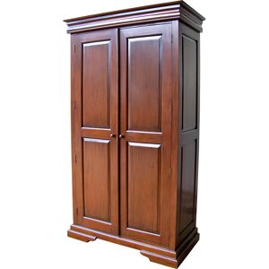 Rosalind Wheeler 2 Door Wardrobe Wax Polish 195cm H X 110cm W X 56cm D Rosalind Wheeler 2 Door Wardrobe Wax Polish 195cm H X 110cm W X 56cm D